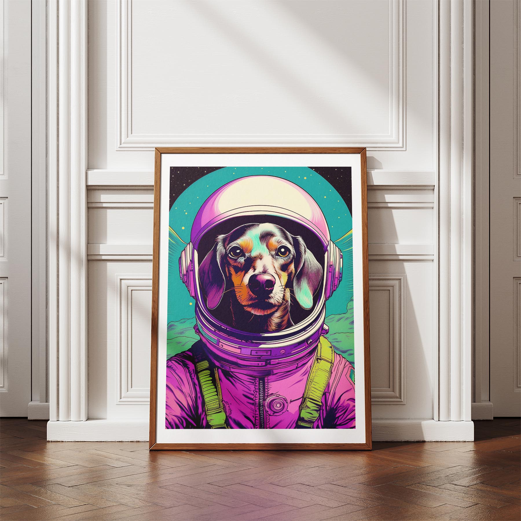 Dachshund Space Dogs Series image 4