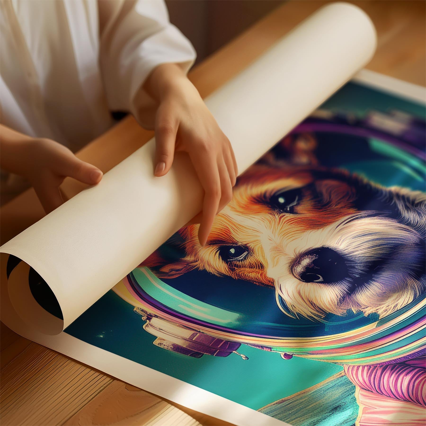 Fox Terrier Space Dogs Series image 1