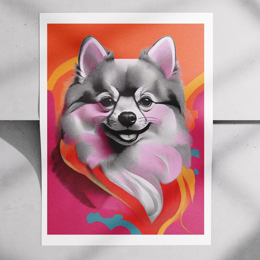 Pomeranian Modern Pop Dog Series image 7