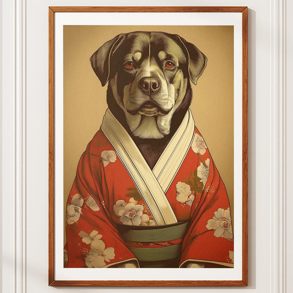 Rottweiler Japanse Kimono Dog Series image 10