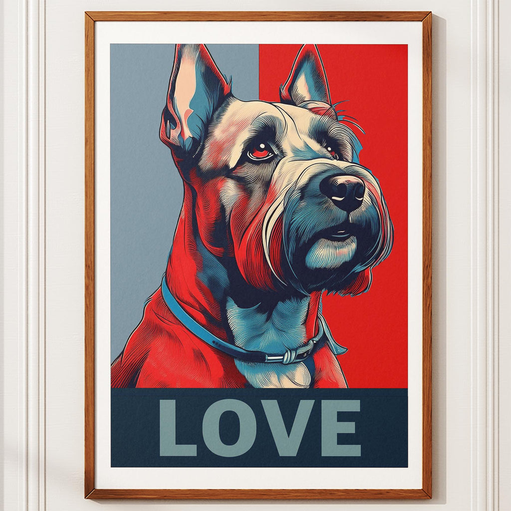 Scottish Terrier LOVE Series Inspired by the Obama Poster image 10