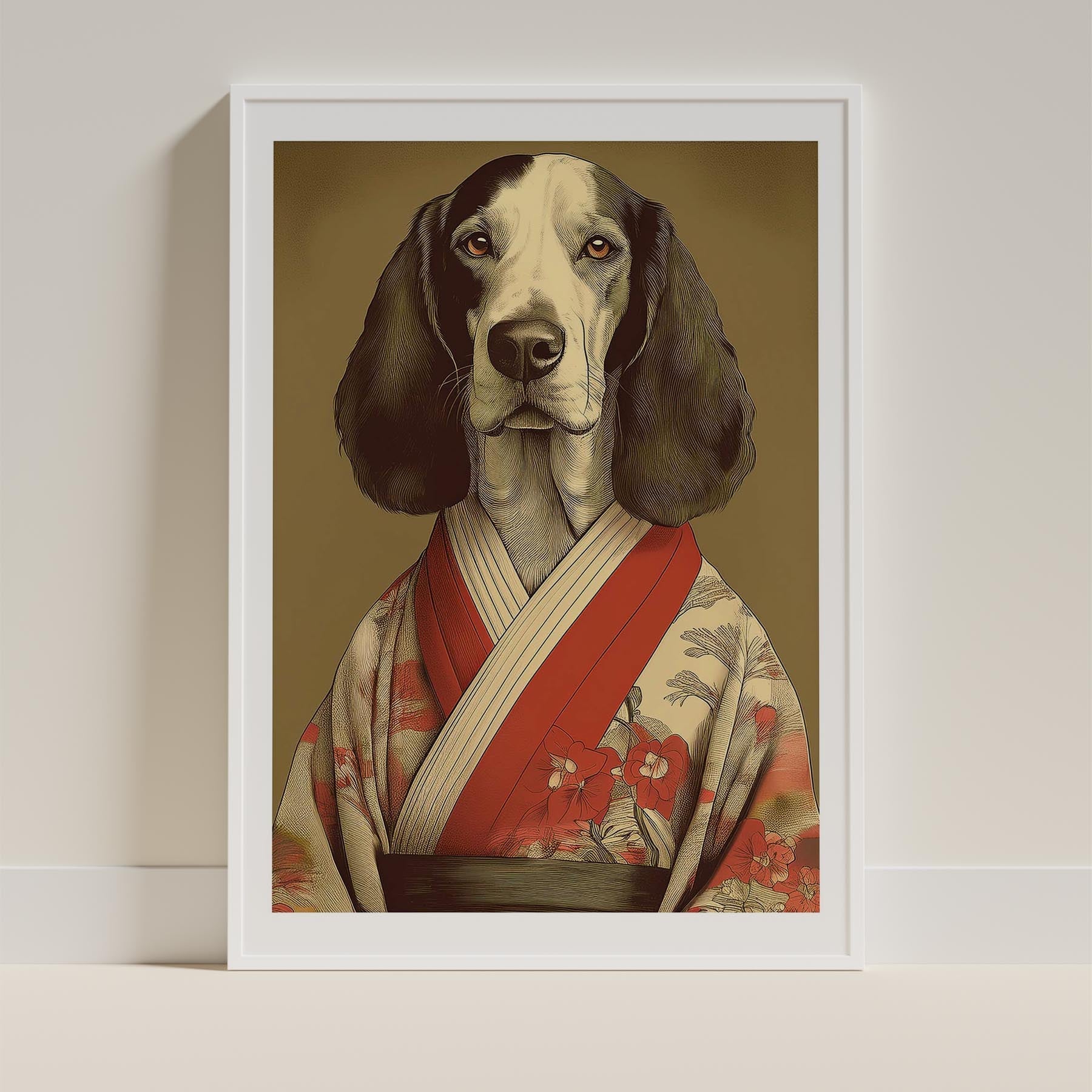 Gordon Setter Japanse Kimono Dog Series image 9