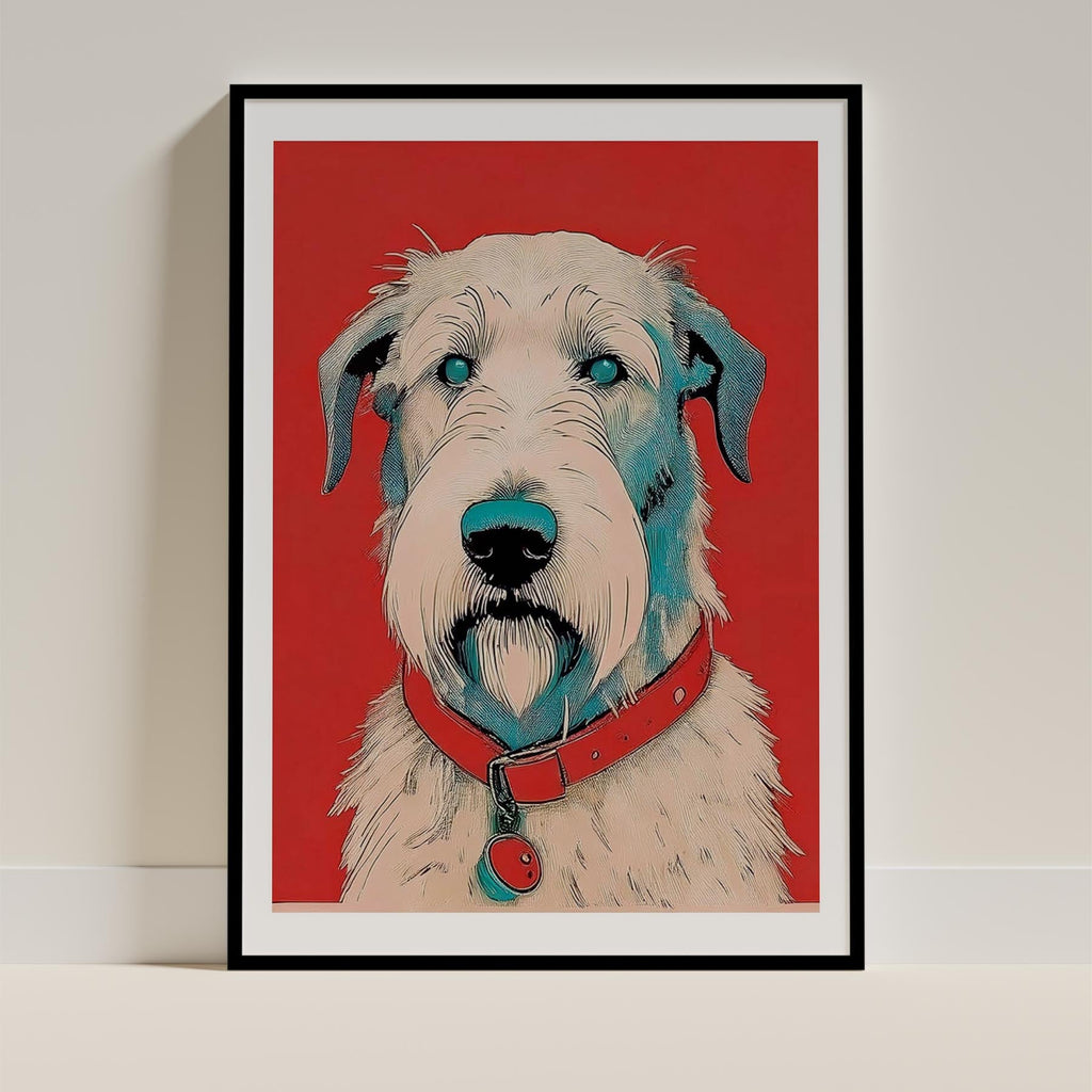 Irish Wolfhound Red Dog Series image 0
