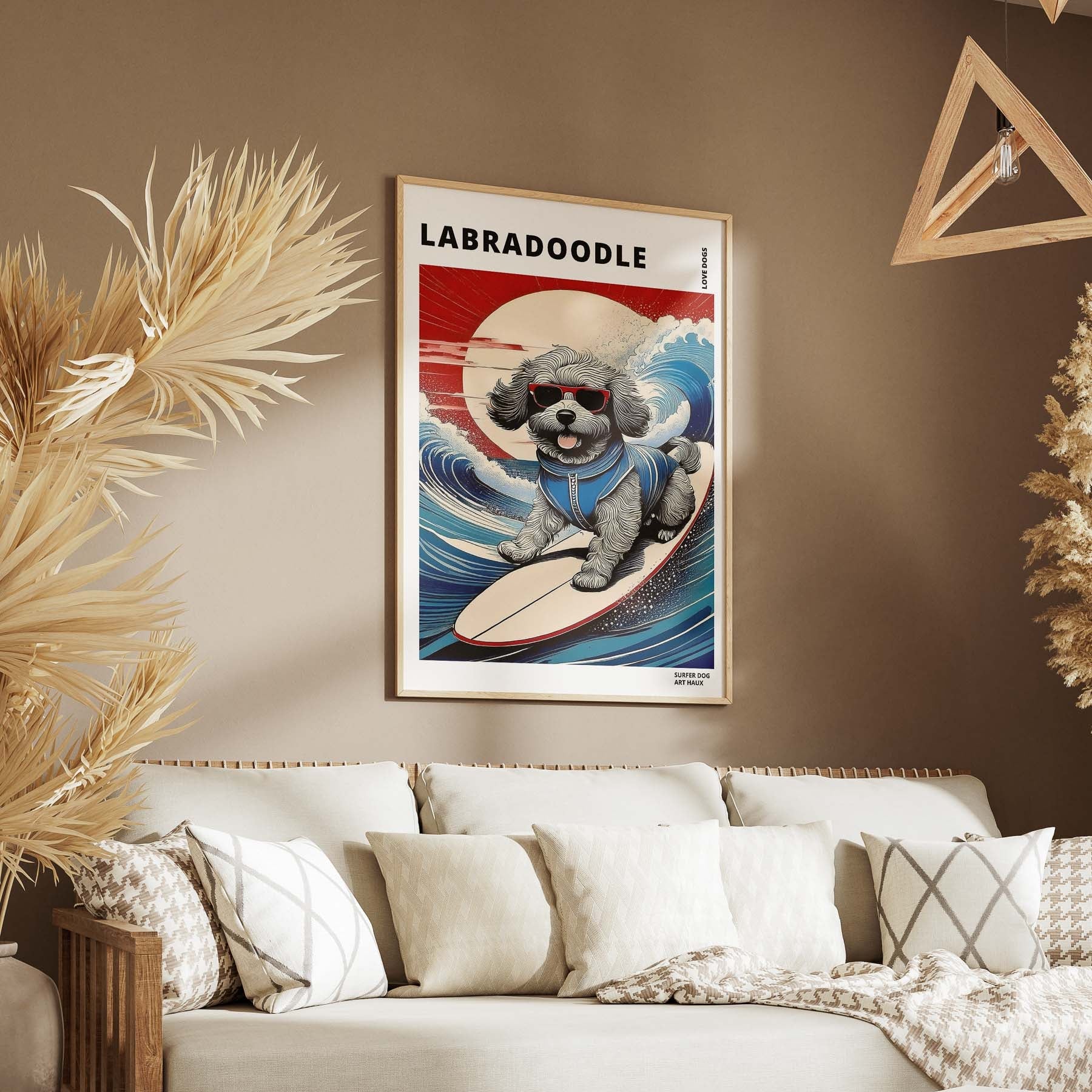 Labradoodle Hokosai Surfer Dogs 2 image 5