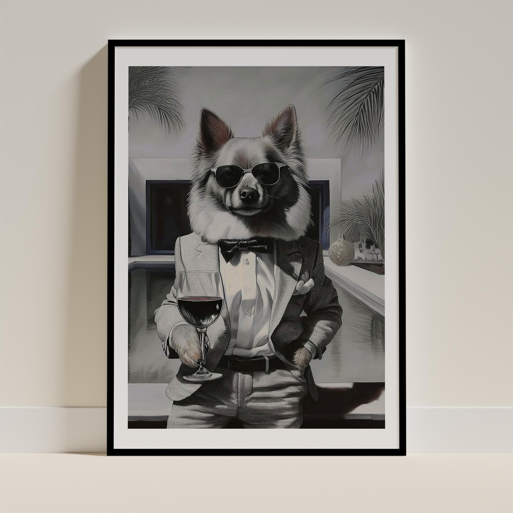 German Spitz Dog Art Print Unframed Vol 1 | 11 Unique Designs | Wall Art Gift for Dog Lovers - Image 4 | Dogsy & Co