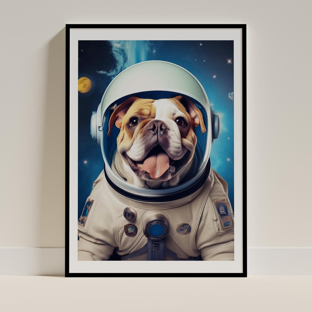 Bulldog Astronaut Dog Series image 11