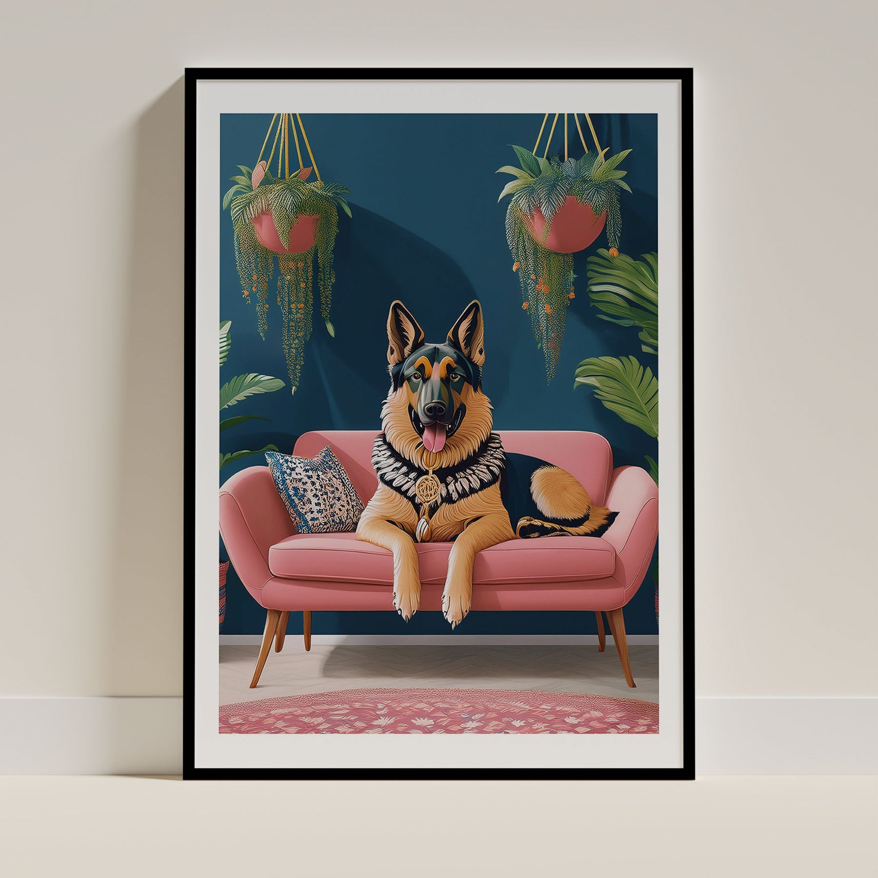German Shepherd  Just Lounging Around image 0