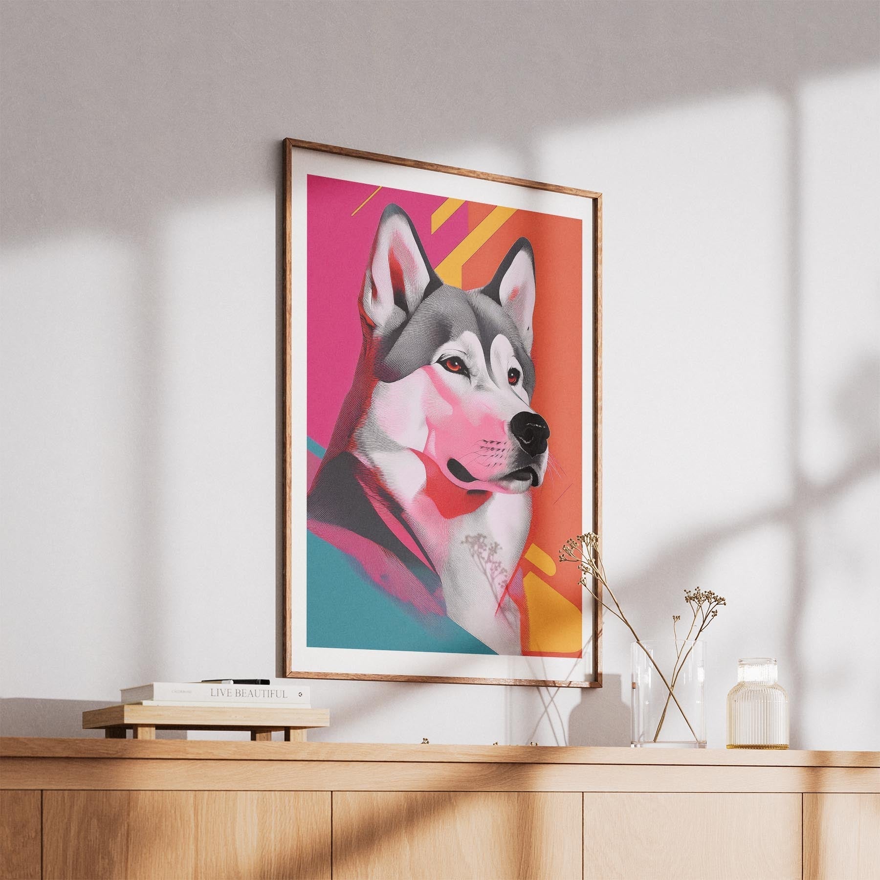 Alaskan Malamute Modern Pop Dog Series image 5