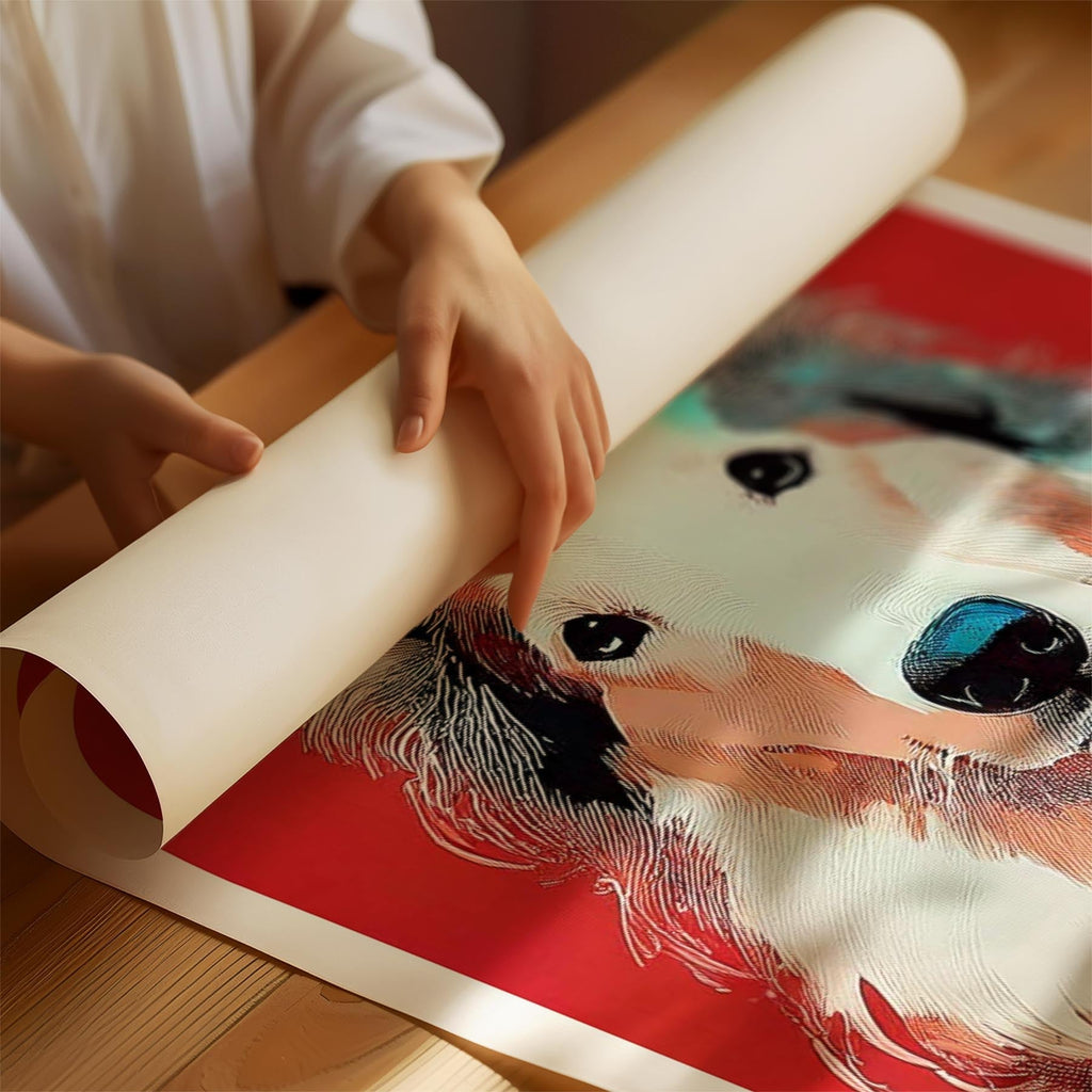 Rough Smooth Collie Red Dog Series image 1