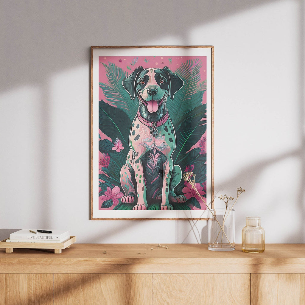 Dalmatian Flowery Dog image 8