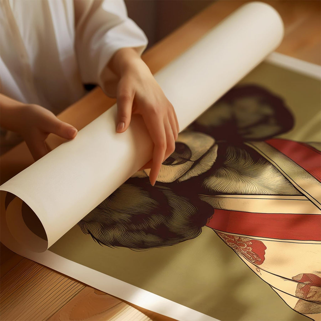 Cavoodle Japanse Kimono Dog Series image 1