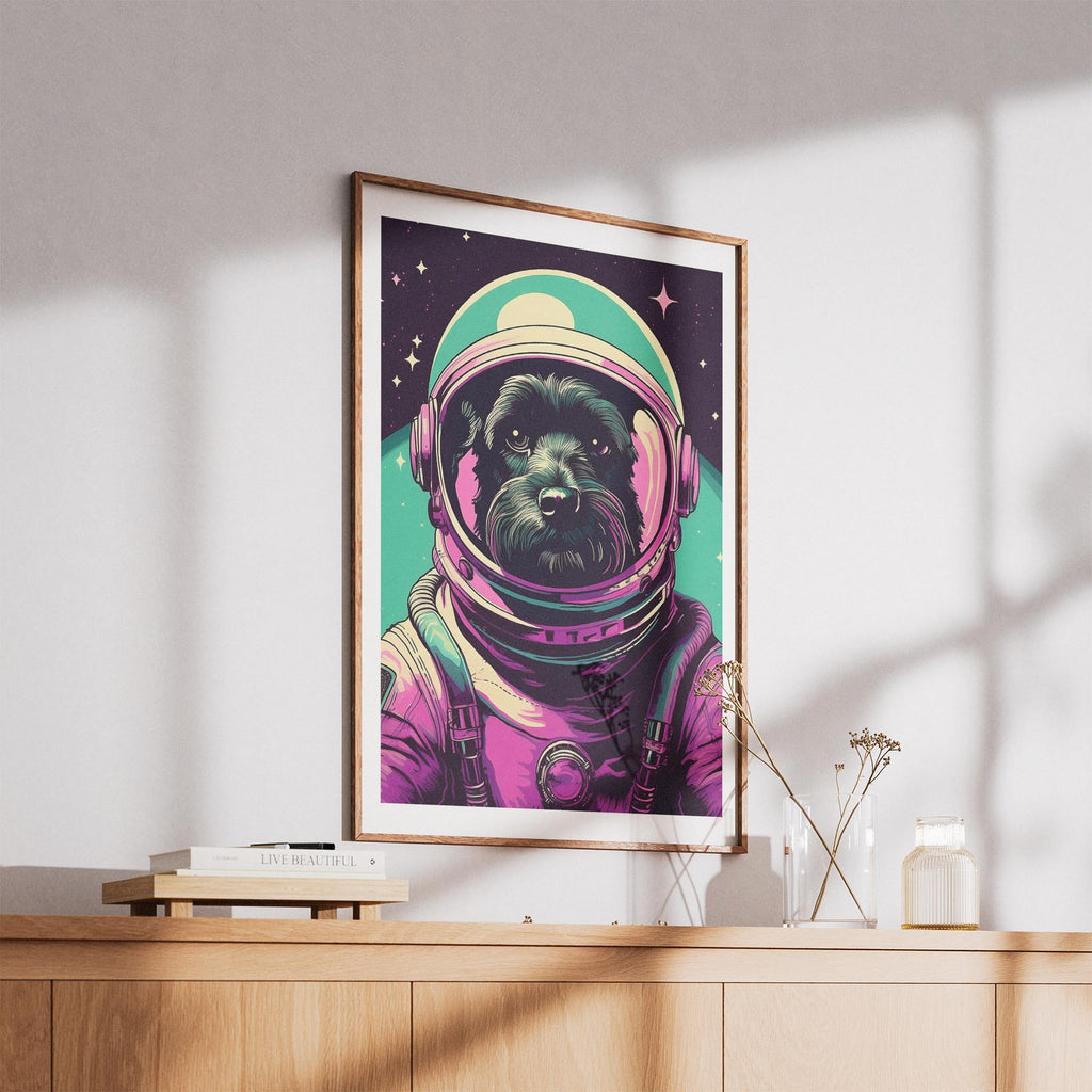 Black Russian Terrier Space Dogs Series image 5