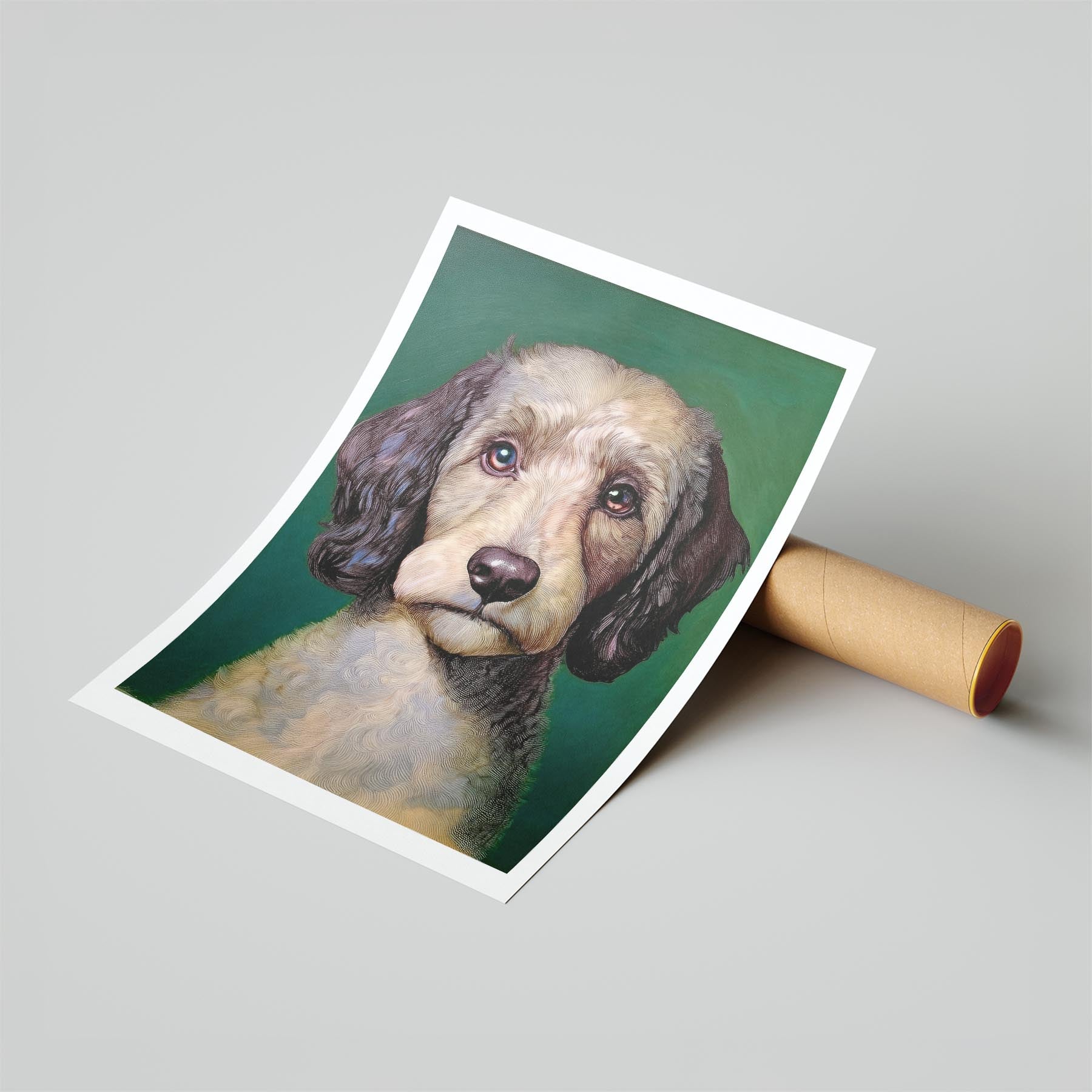 Groodle Green Painted Series image 6