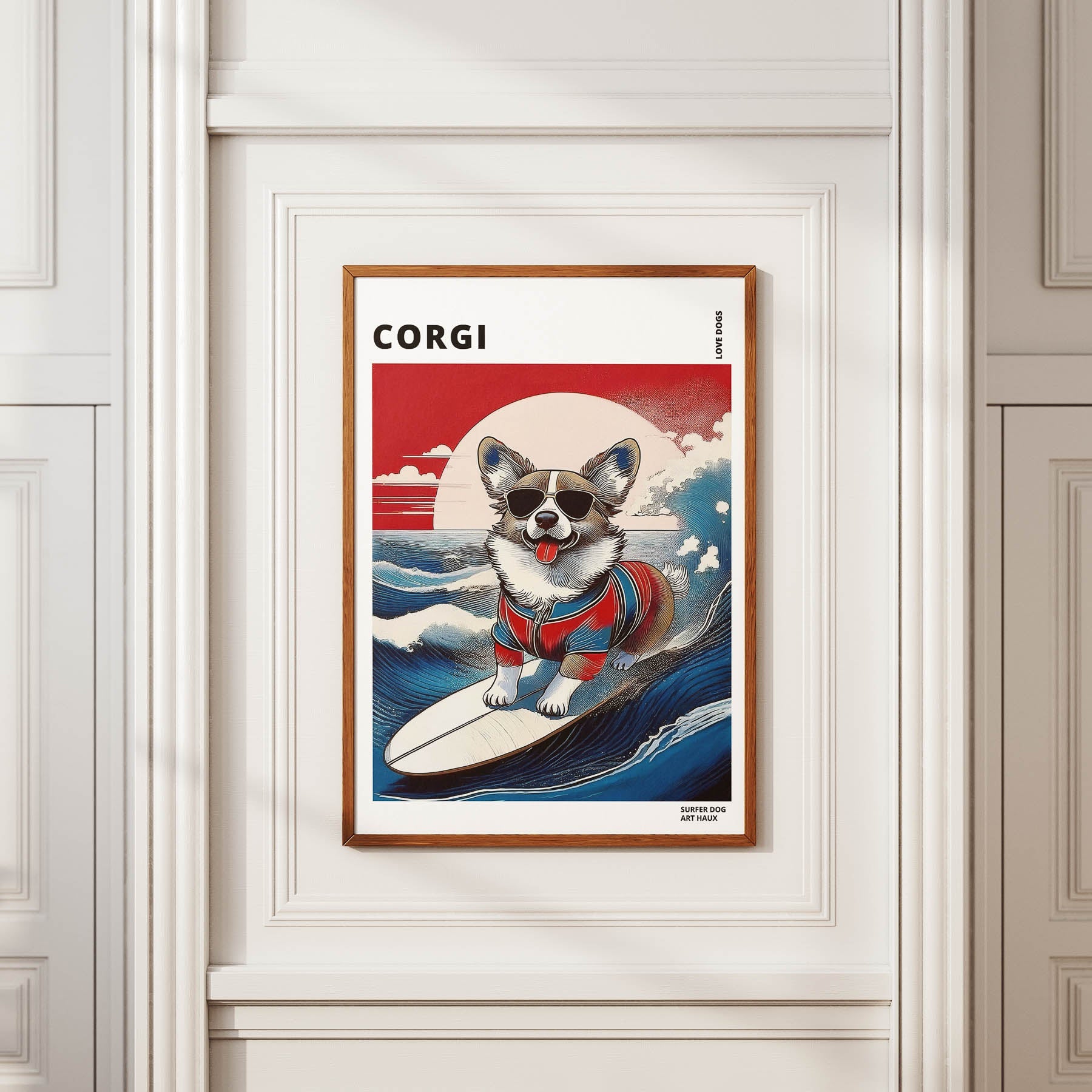 Corgi Hokosai Surfer Dogs 1 image 2