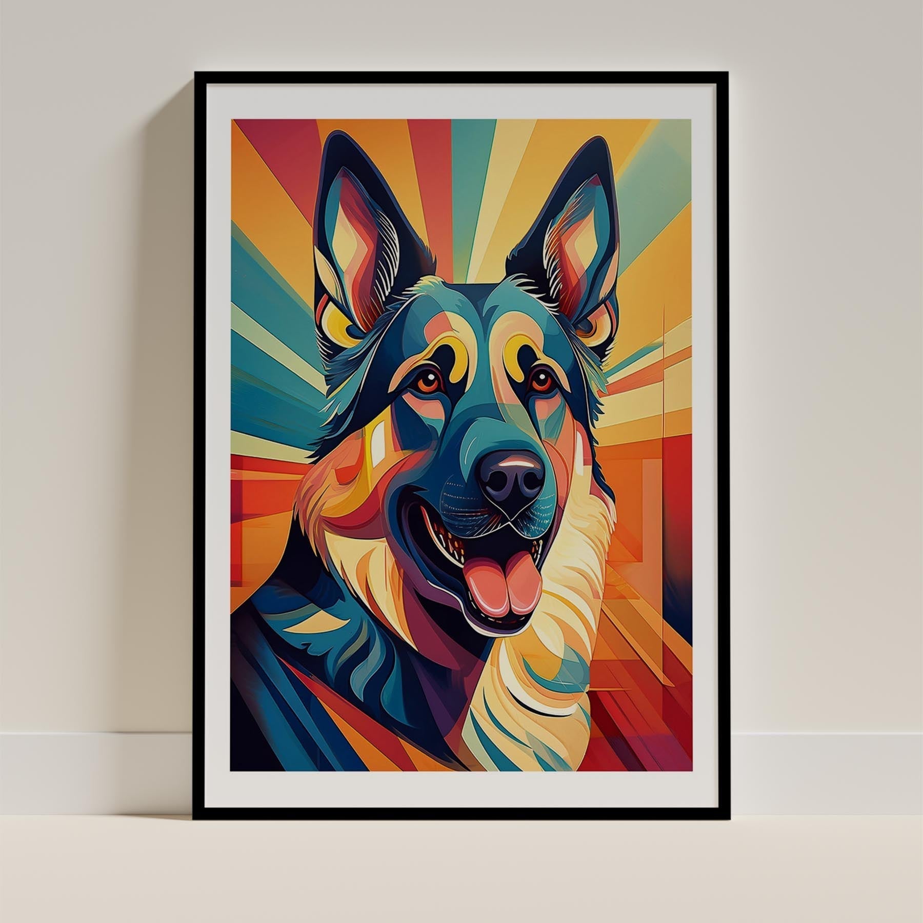 German Shepherd Dog Colour Graphics image 11