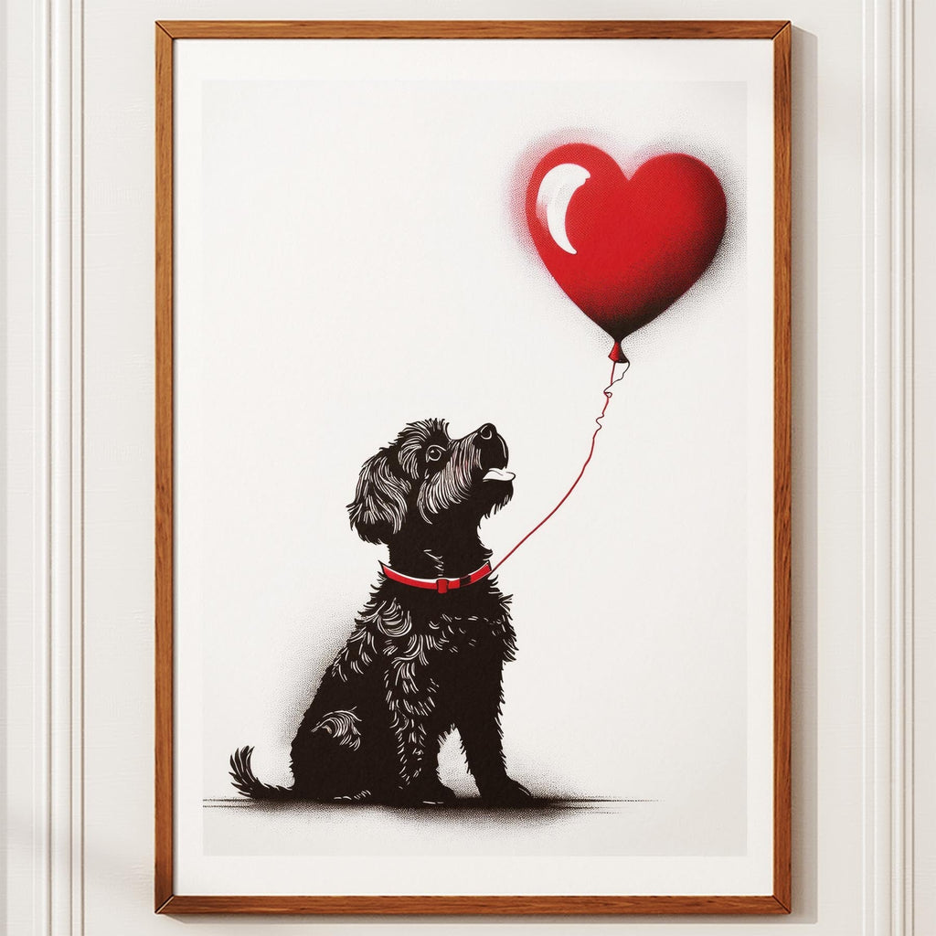 Bichon Frise DOGSY Series inspired by the Art of Banksy image 10