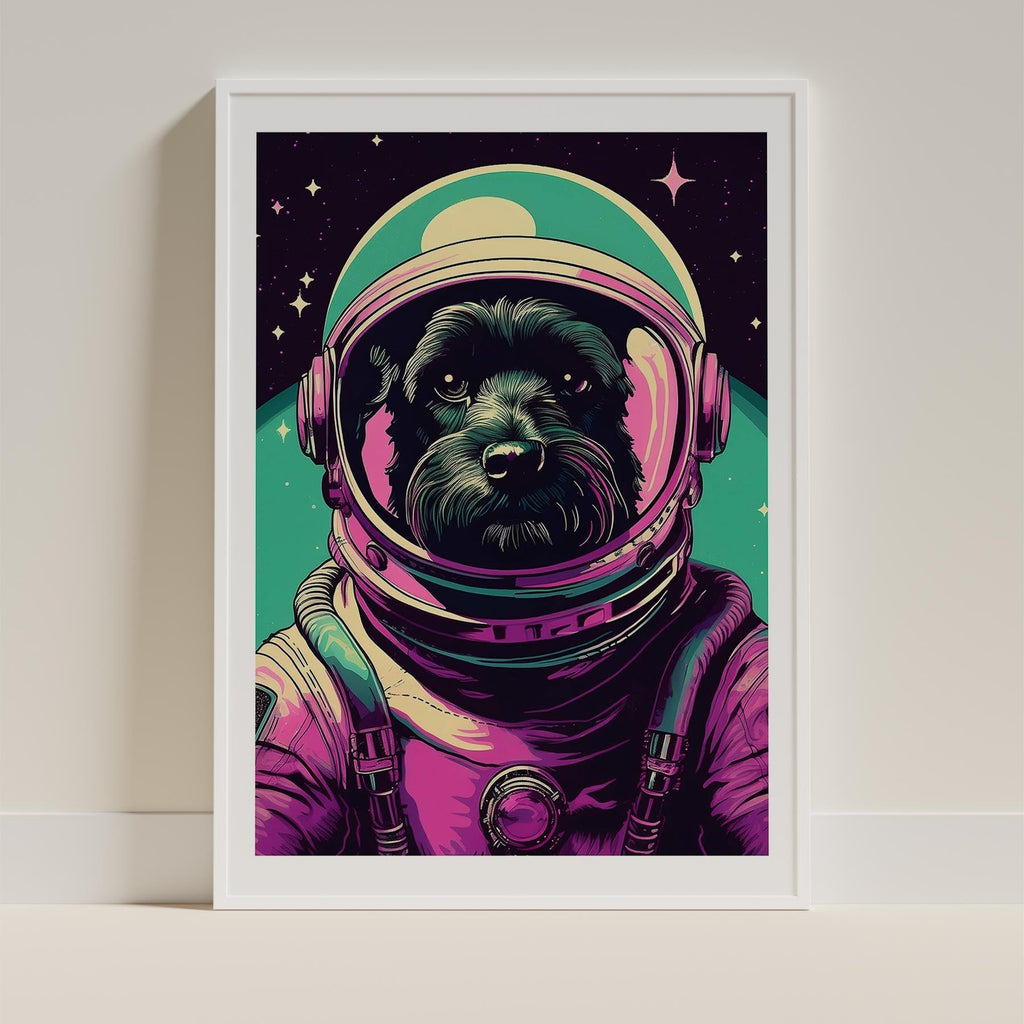 Black Russian Terrier Space Dogs Series image 9