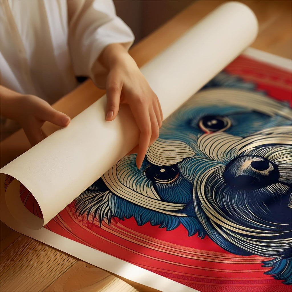 Scottish Terrier Hokusai Japanese Inspired Dog Series image 1