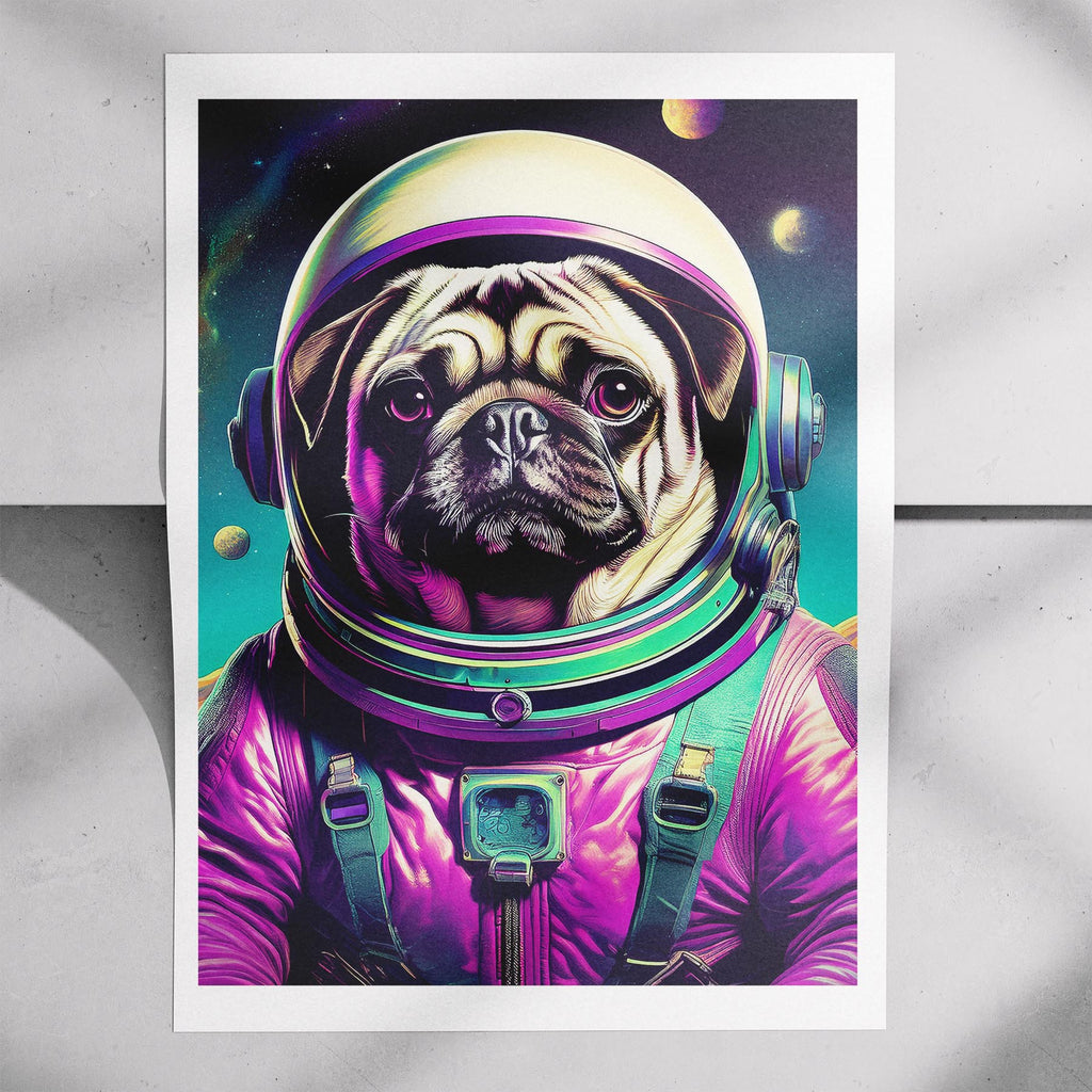 Pug Space Dogs Series image 7