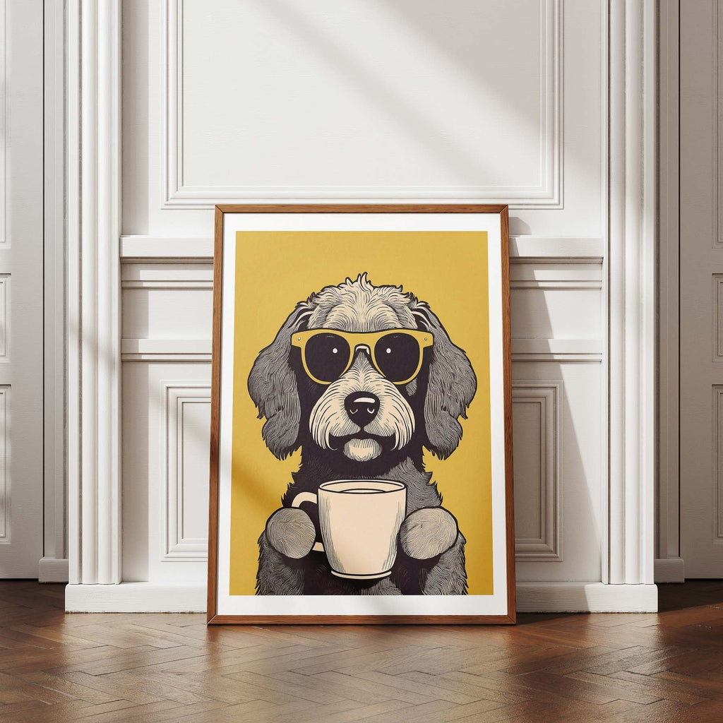 Cockapoo Chillin Coffee Dog image 4