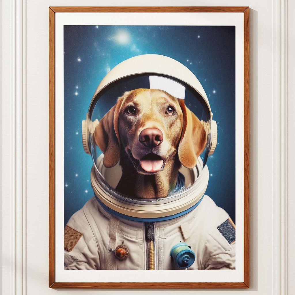 Hungarian Vizsla Astronaut Dog Series image 10