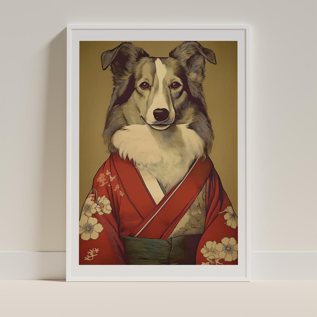 Shetland Sheepdog Japanse Kimono Dog Series image 9