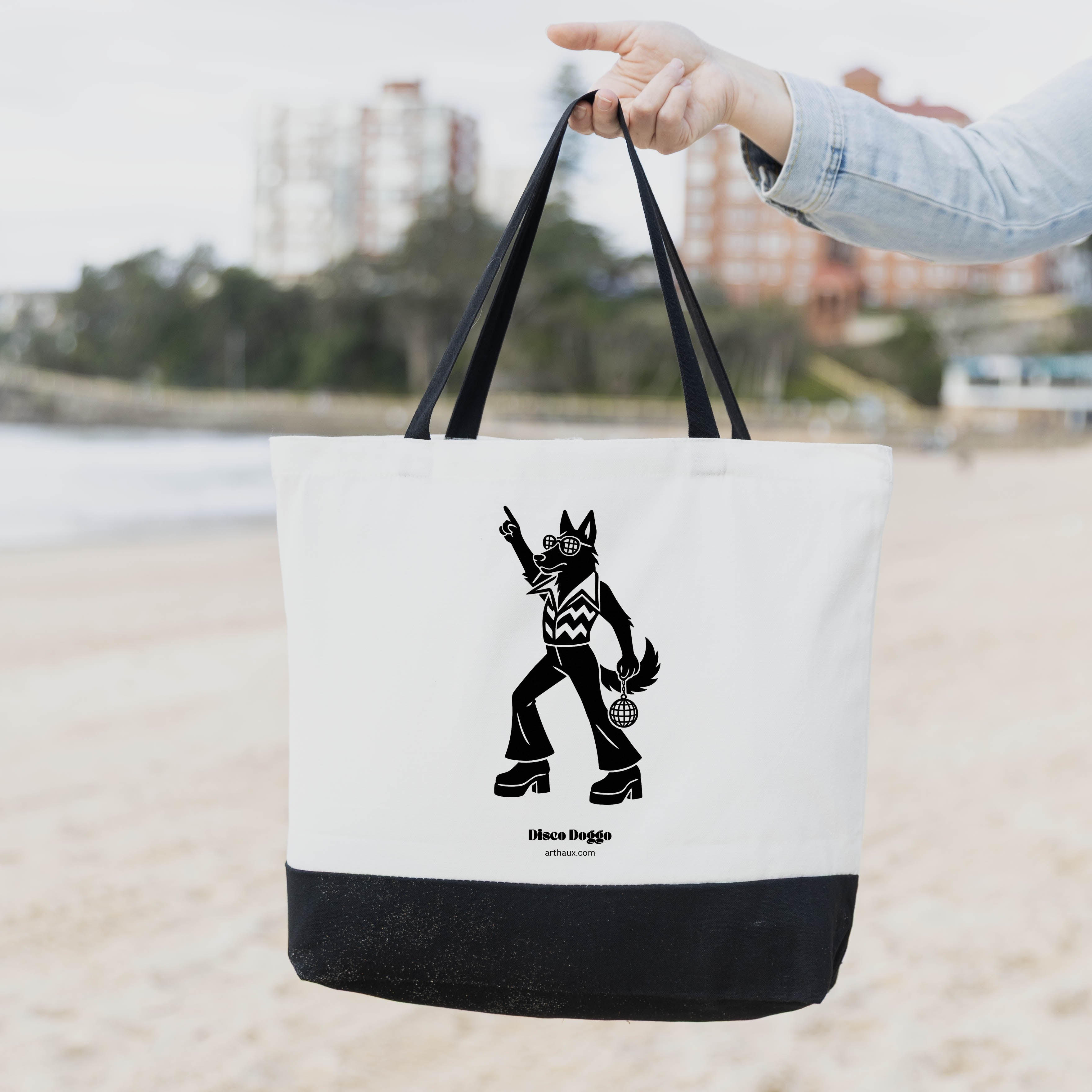 Malinois 70's Disco Doggo Bag image 1