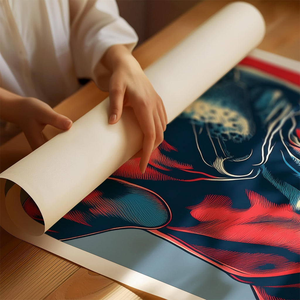 Rhoedesian Ridgeback HOPE Series Inspired by the Obama Poster image 1