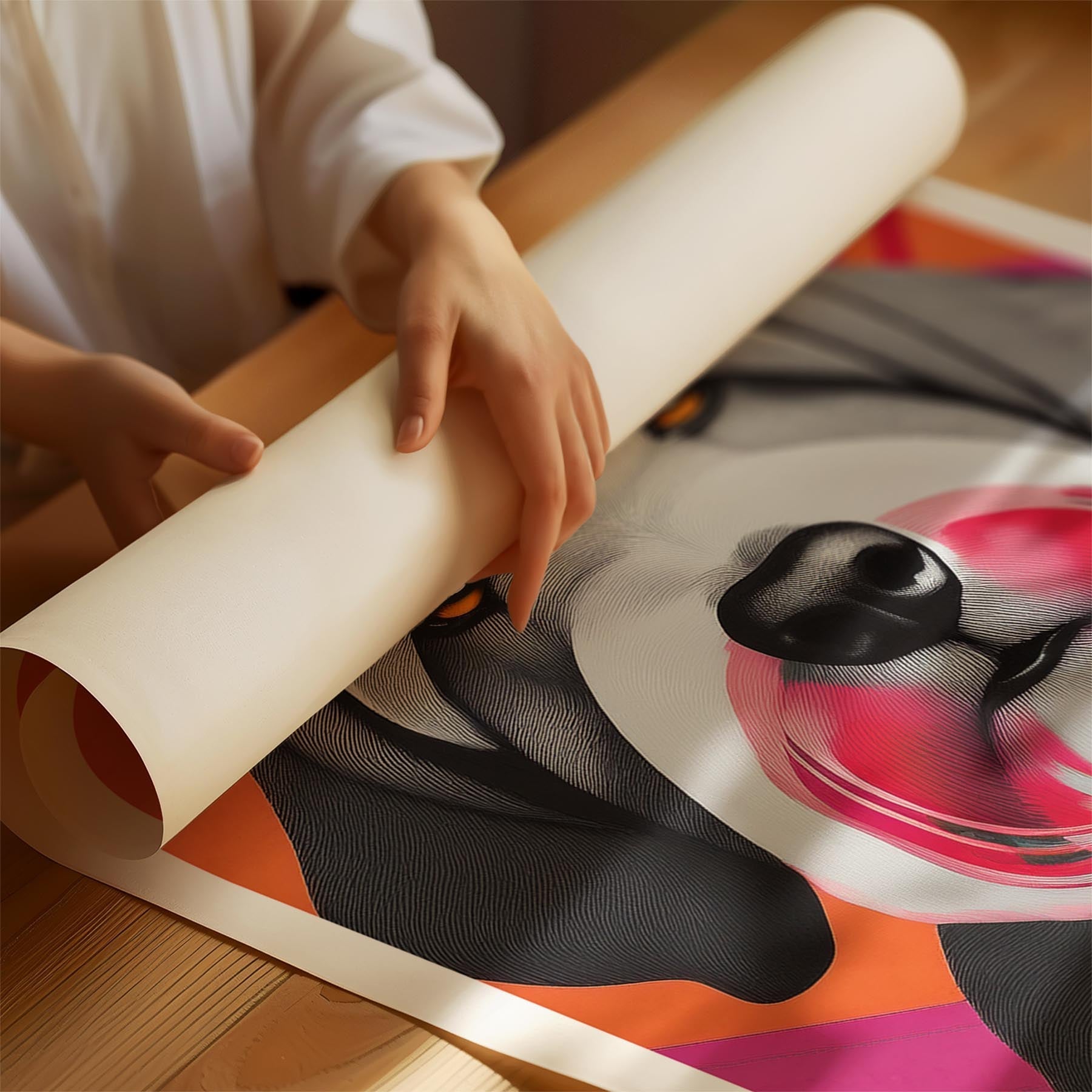 Old English Sheepdog Modern Pop Dog Series image 1