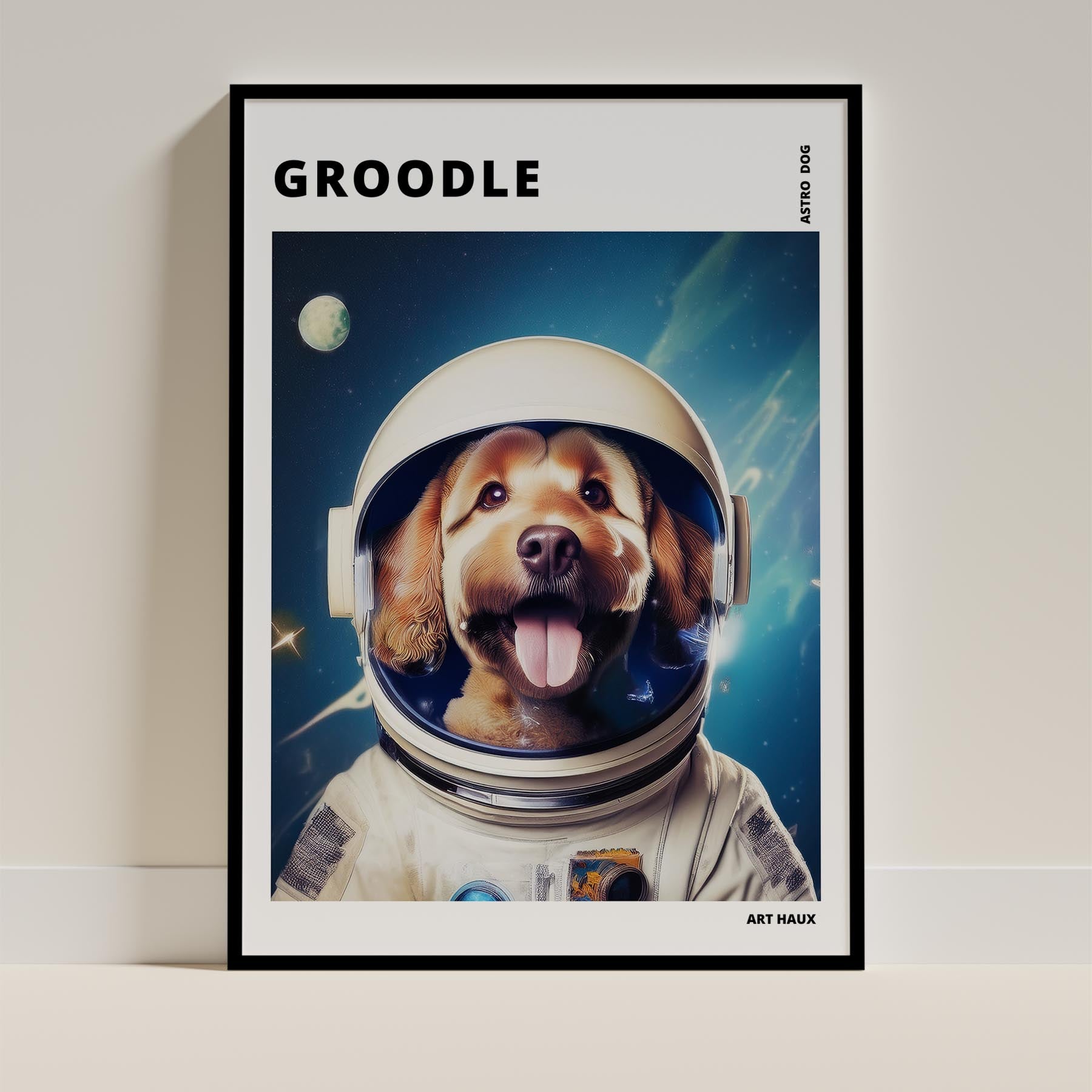 Goldendoodle Dog Art Print Unframed Vol 1 | 11 Unique Designs | Wall Art Gift for Dog Lovers - Image 9 | Dogsy & Co