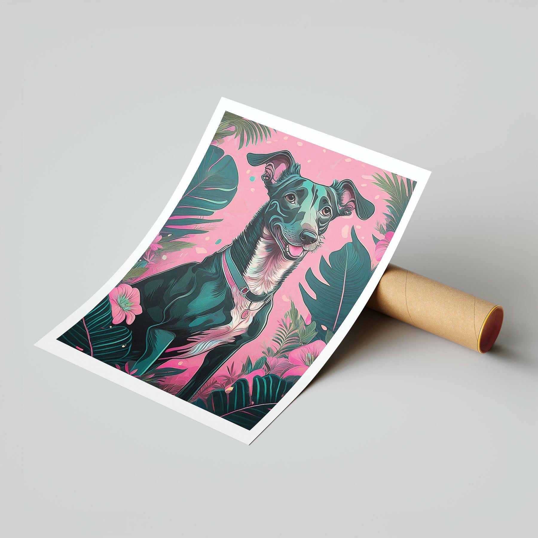 Greyhound Flowery Dog image 7