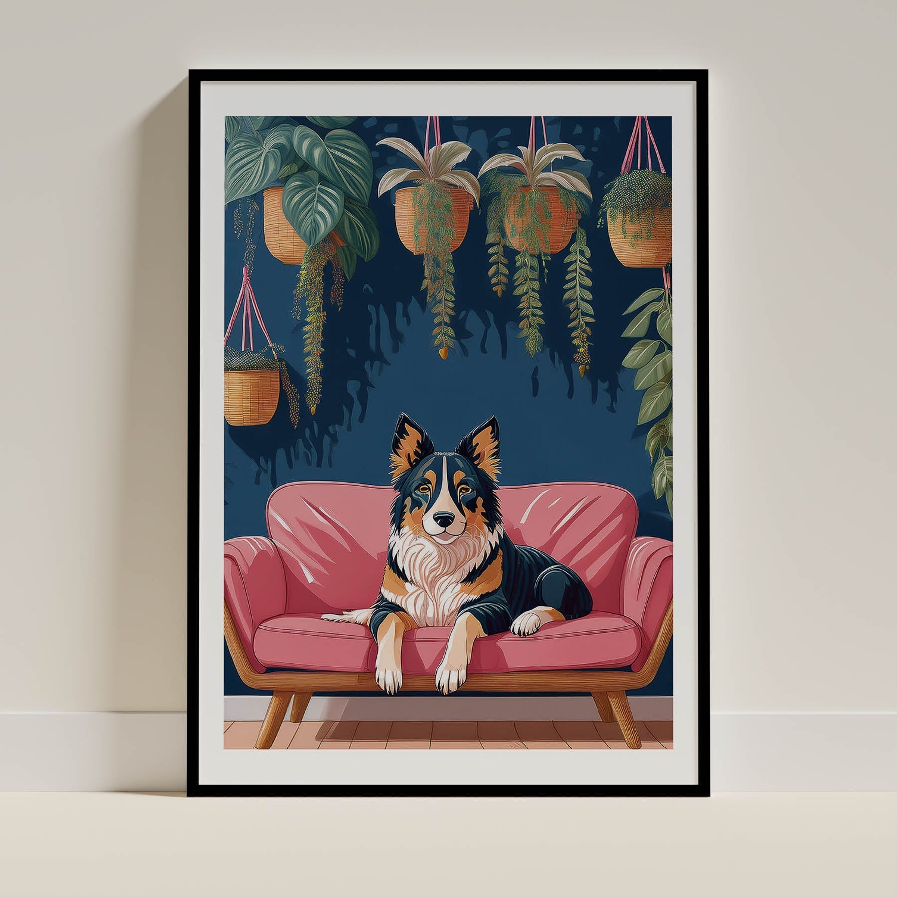 Border Collie Dog Art Print Unframed Vol 2 | 11 Unique Designs | Wall Art Gift for Dog Lovers - Image 5 | Dogsy & Co