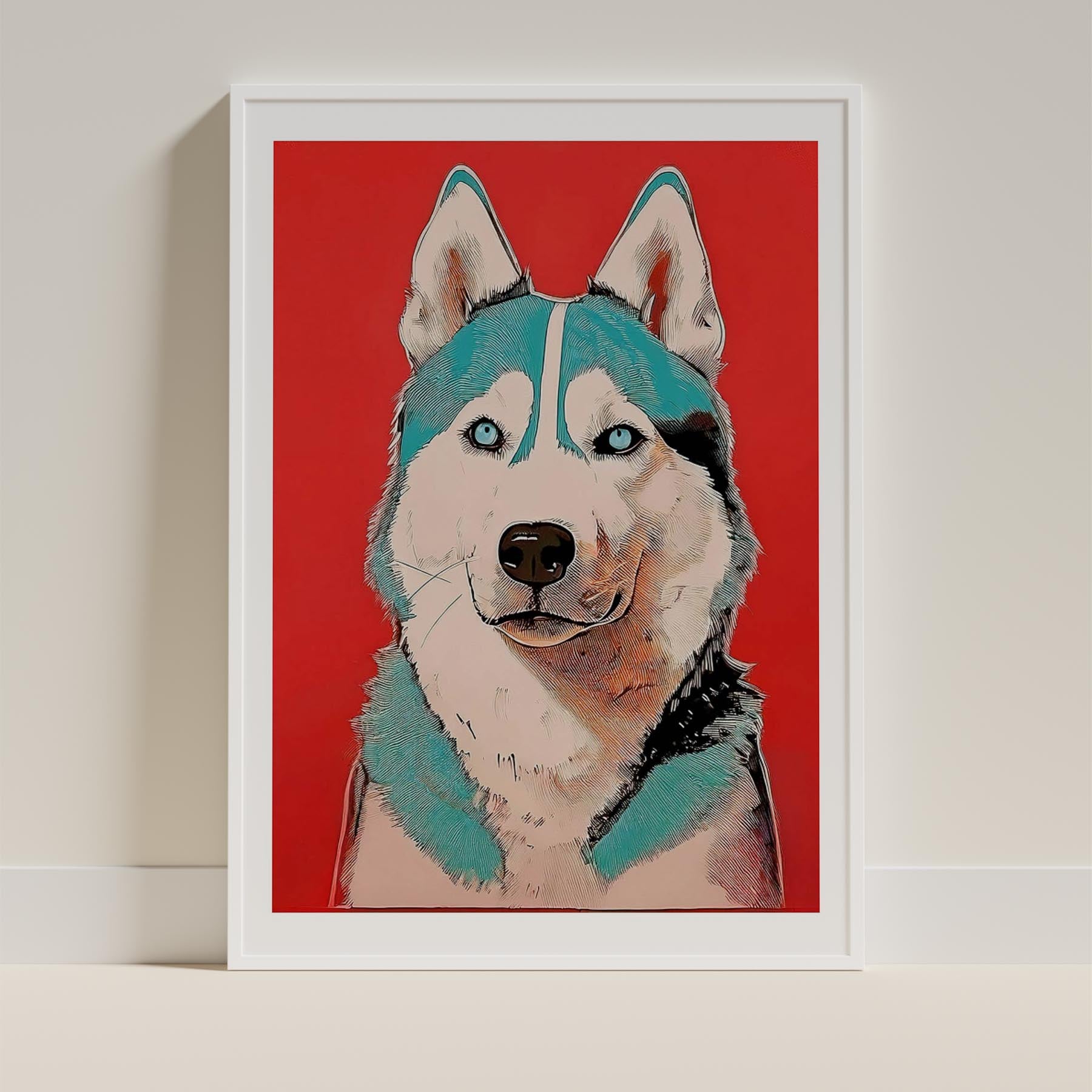 Siberian Husky Red Dog Series image 9