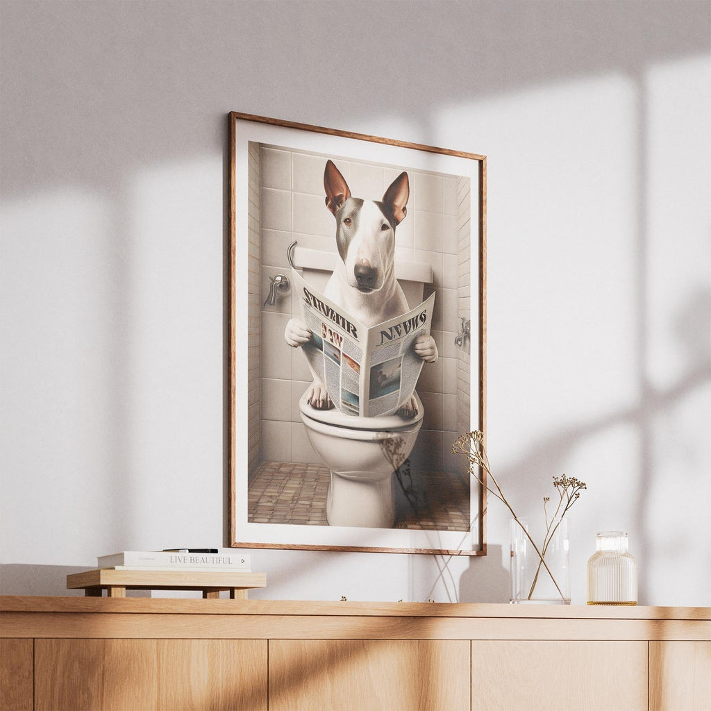 Bull Terrier Toilet Humour Dog Series 3 image 5