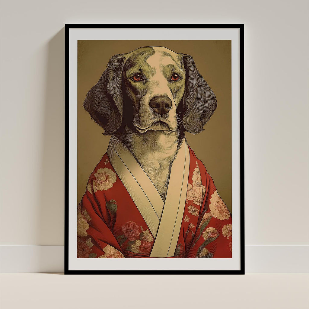 Murray River Retriever Japanse Kimono Dog Series image 0