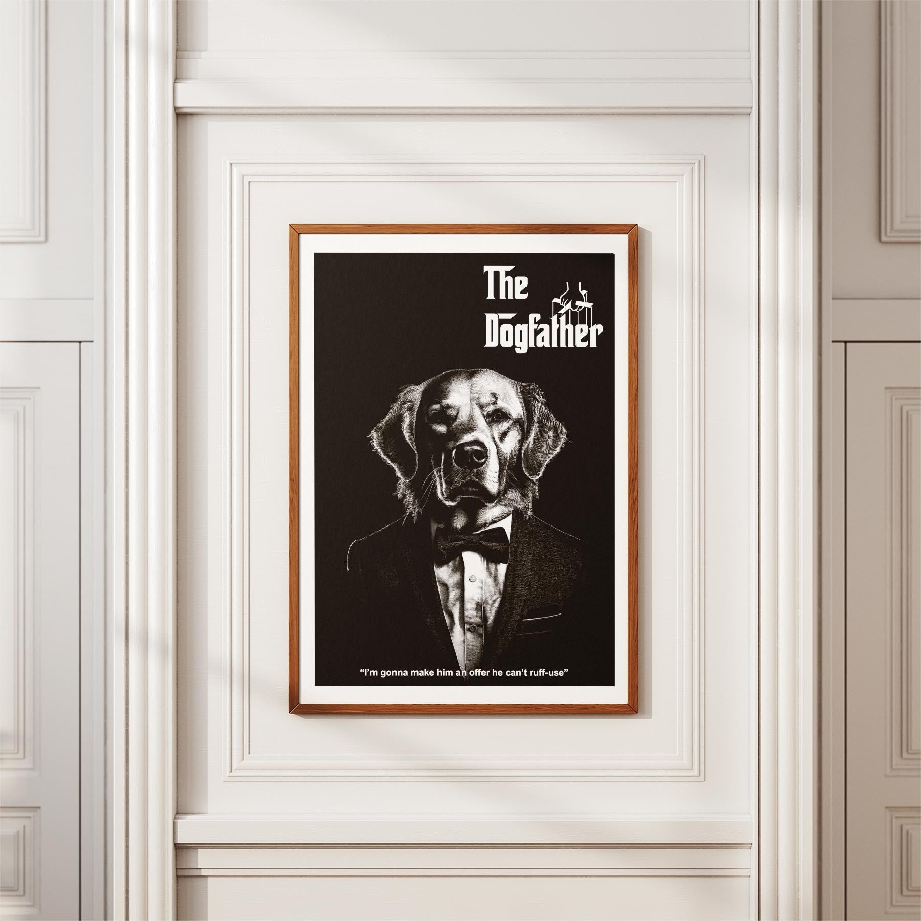 Golden Retriever Mafia Dog Series image 3