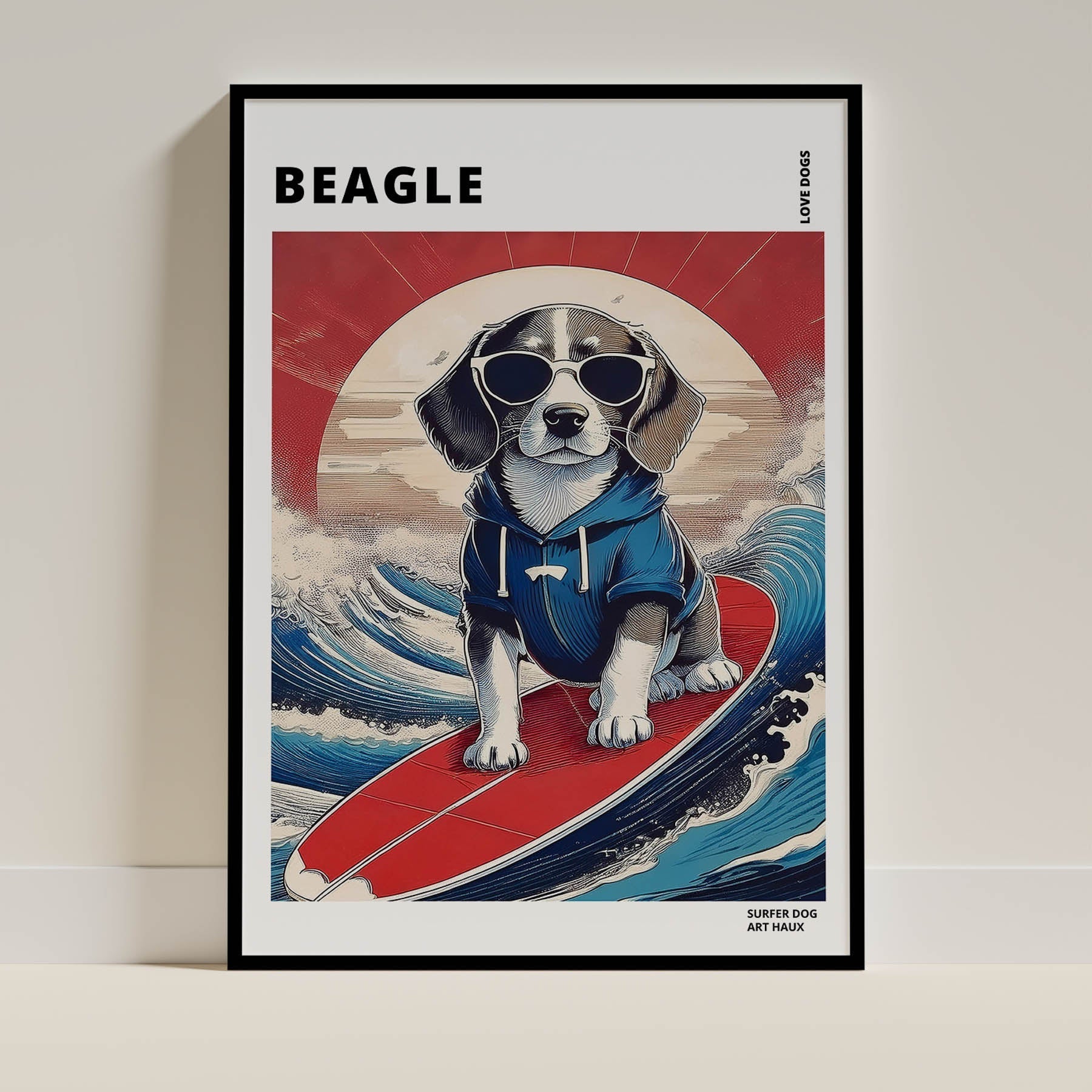 Beagle Dog Art Print Unframed Vol 2 | 11 Unique Designs | Wall Art Gift for Dog Lovers - Image 2 | Dogsy & Co