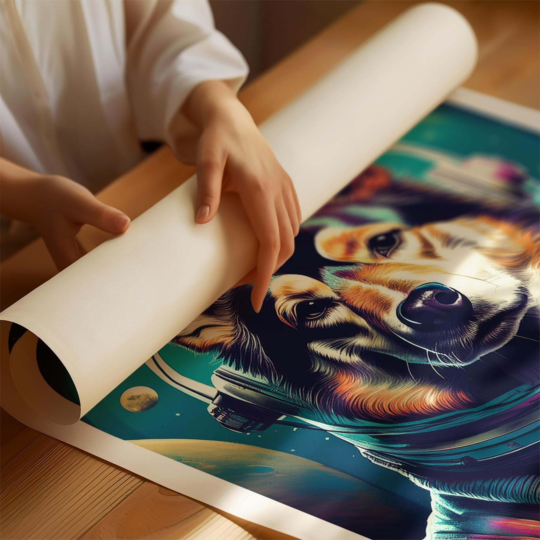 Finnish Lapphund Space Dogs Series image 1