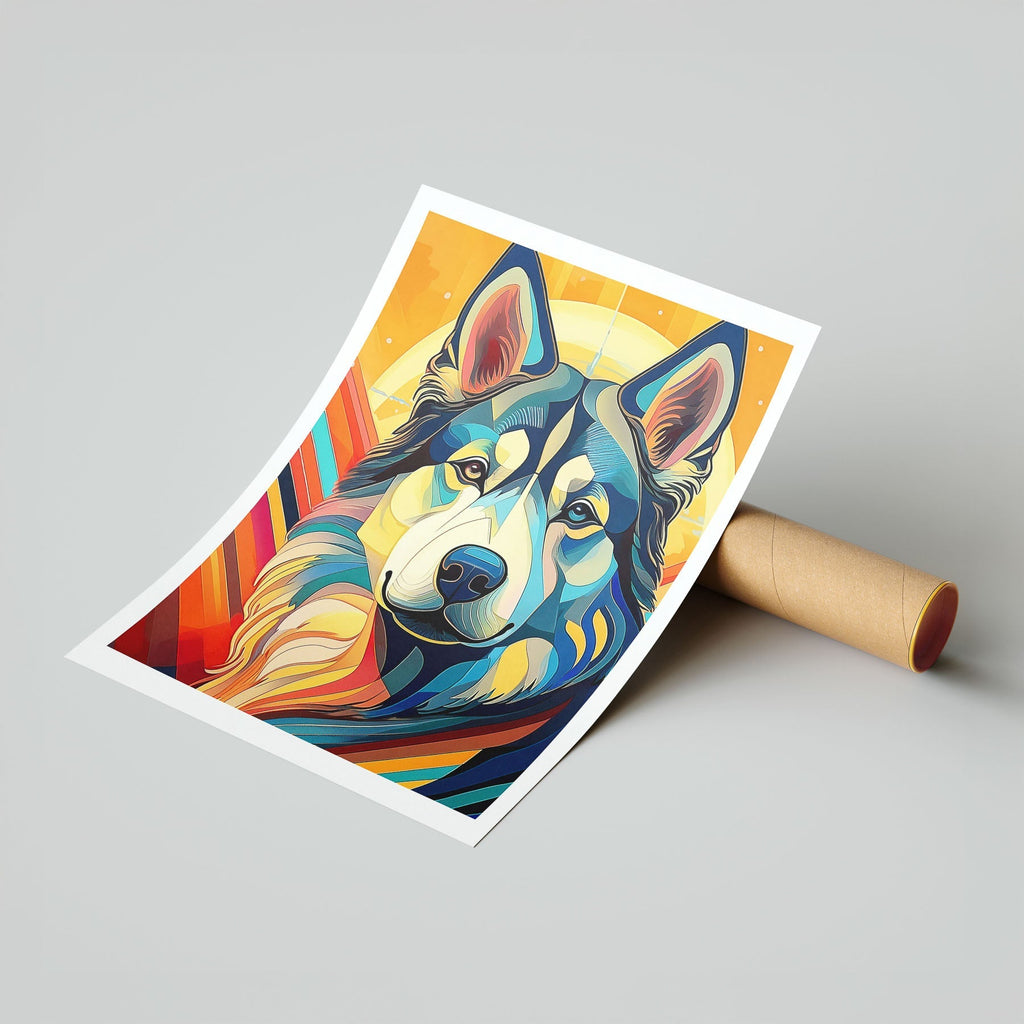 Alaskan Malamute Colour Graphics 1 image 7