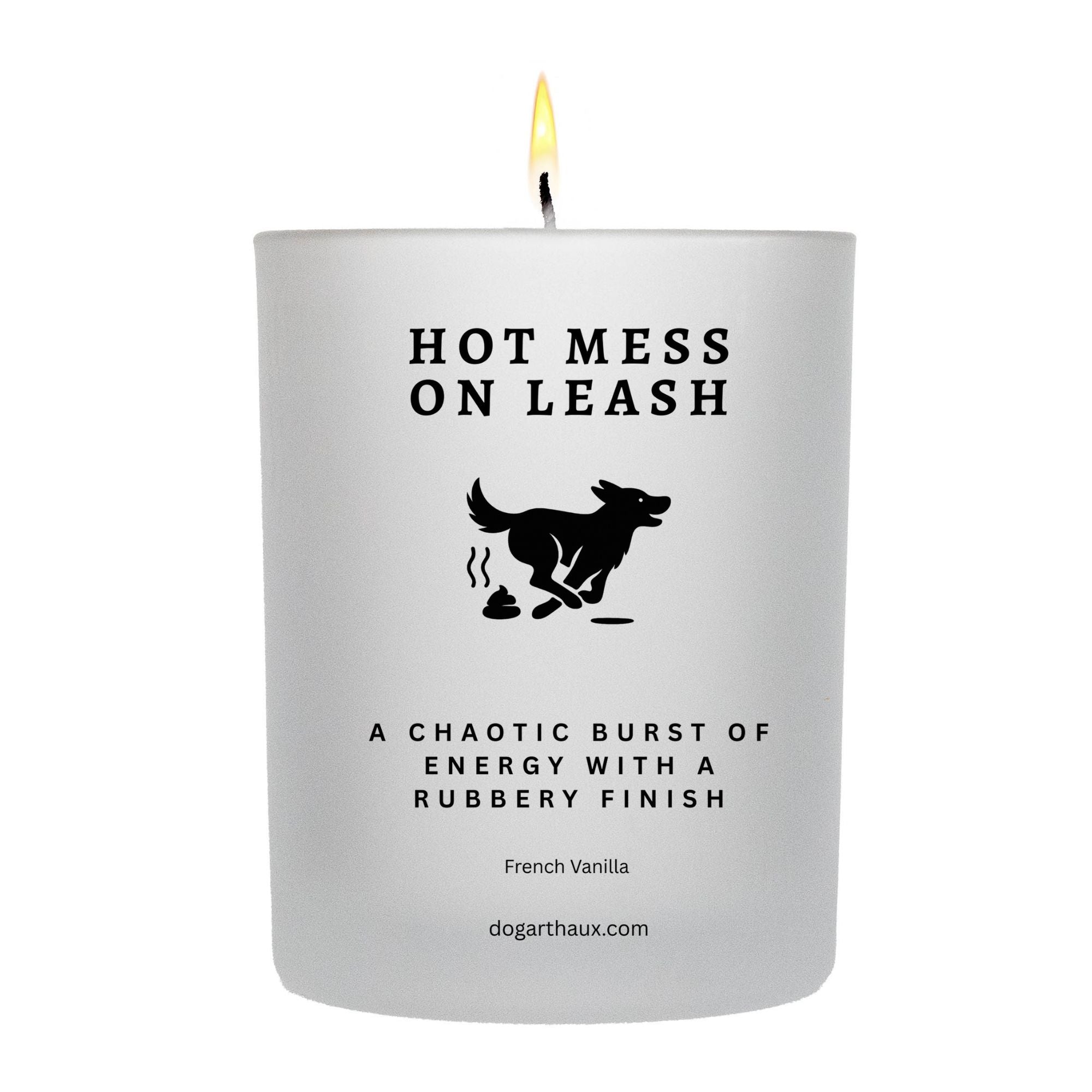 Hot Mess on Leash Candle
