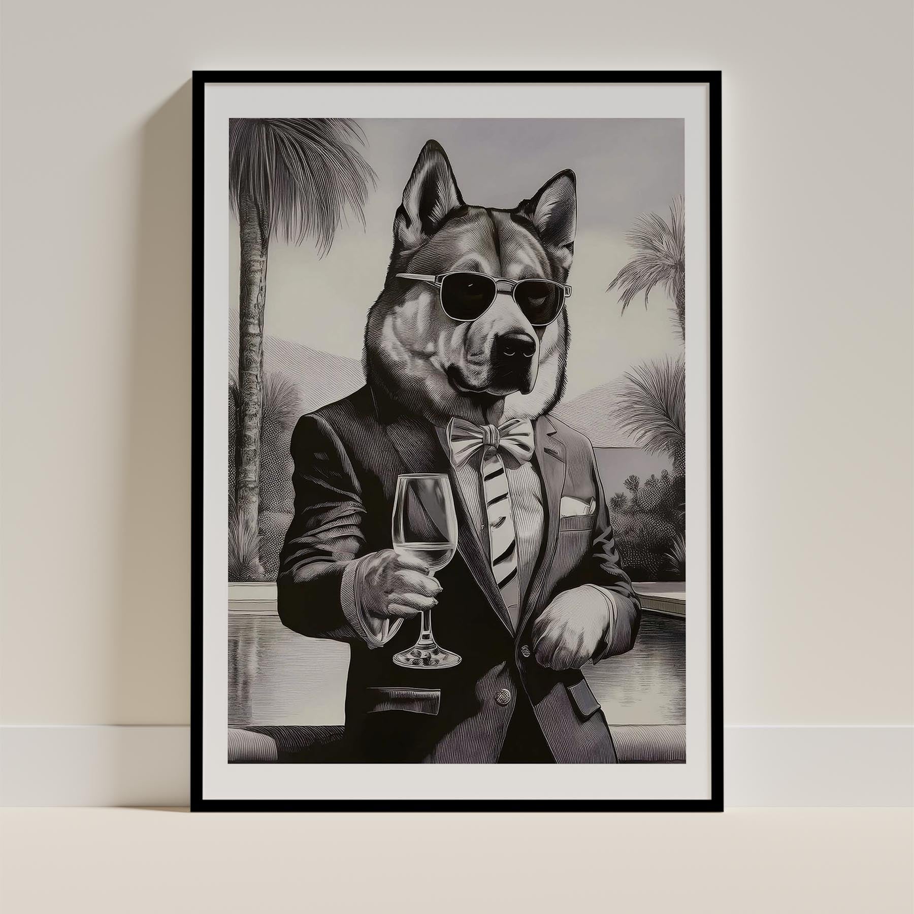 Alaskan Malamute Dog Art Print Unframed Vol 1 | 11 Unique Designs | Wall Art Gift for Dog Lovers - Image 6 | Dogsy & Co