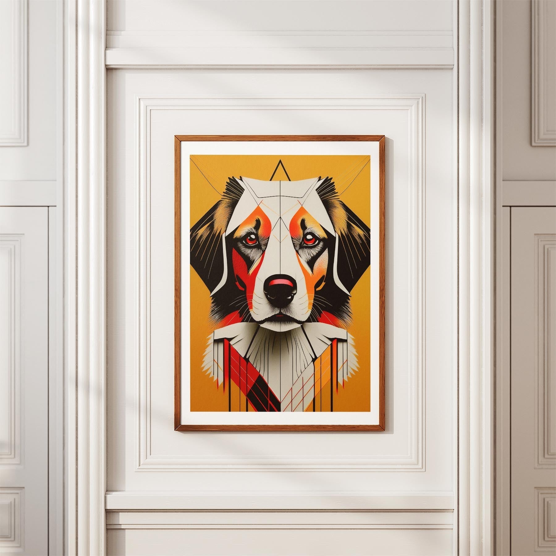 Maremma Geometric Orange Series image 3