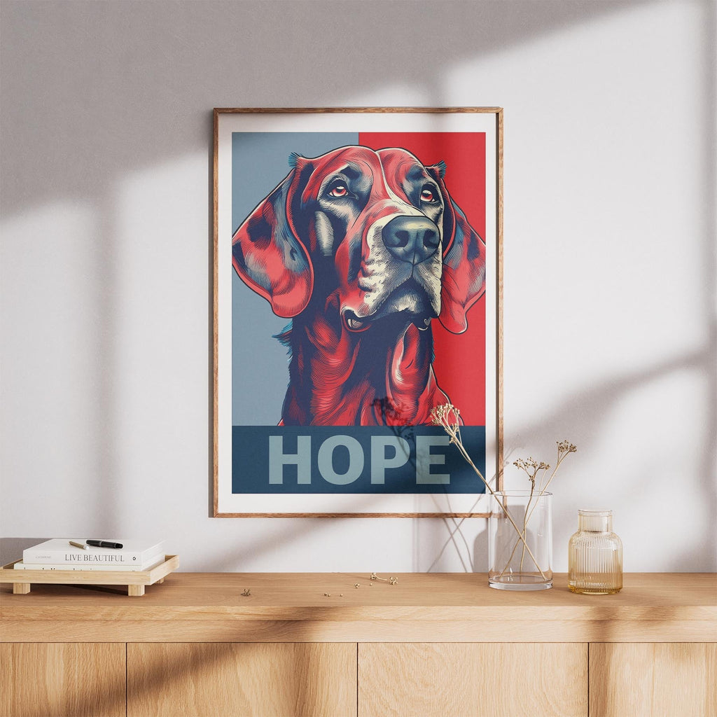 Gordon Setter HOPE Series Inspired by the Obama Poster image 8