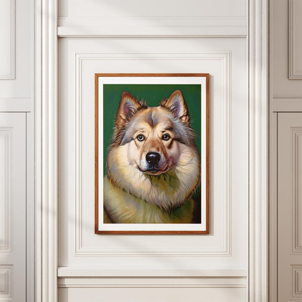 Samoyed Green Painted Series image 3