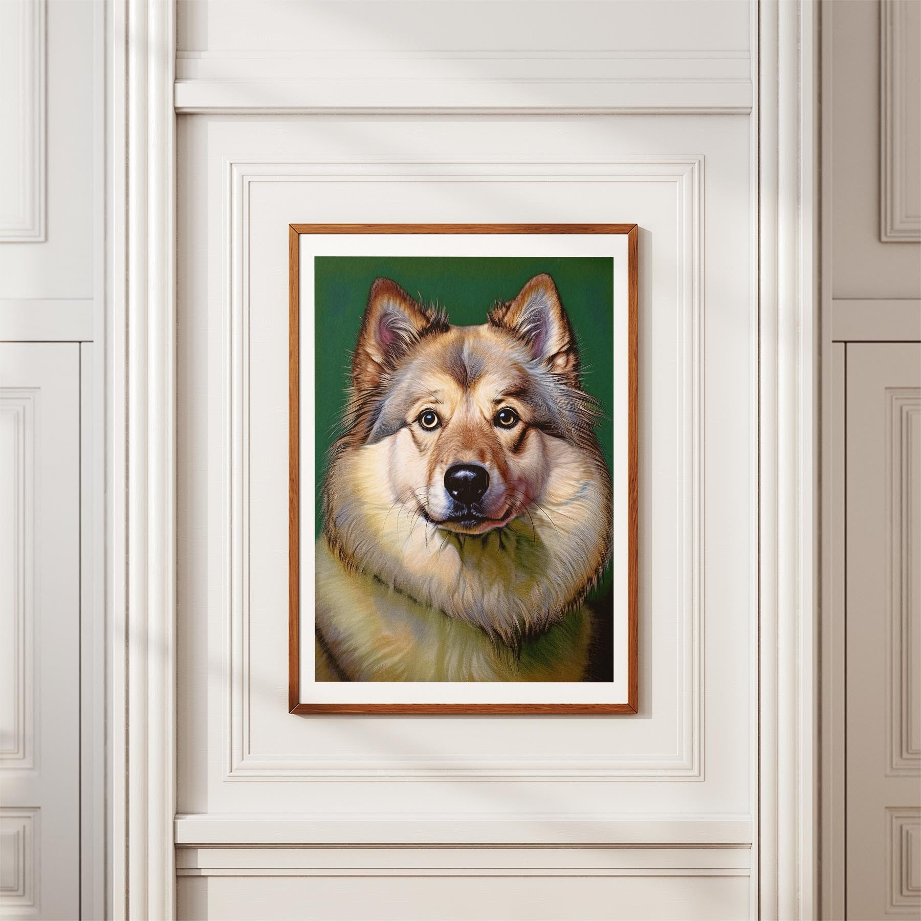 Samoyed Green Painted Series image 3