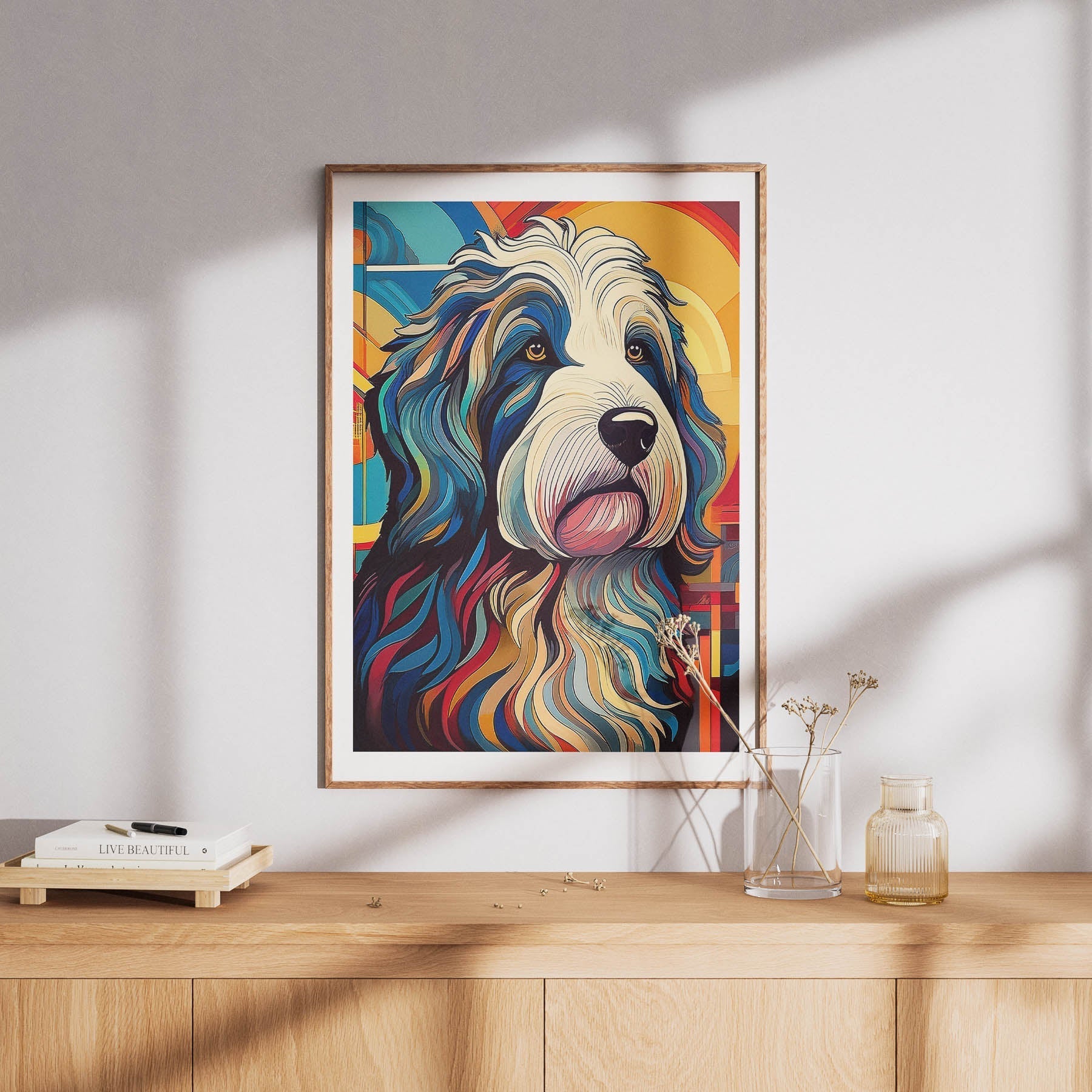 Old English Sheepdog Colour Graphics image 8