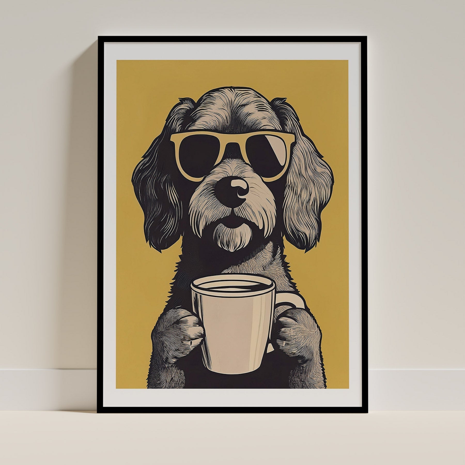Havapoo Dog Art Print Unframed | 4 Unique Designs | Wall Art Gift for Dog Lovers - Image 4 | Dogsy & Co