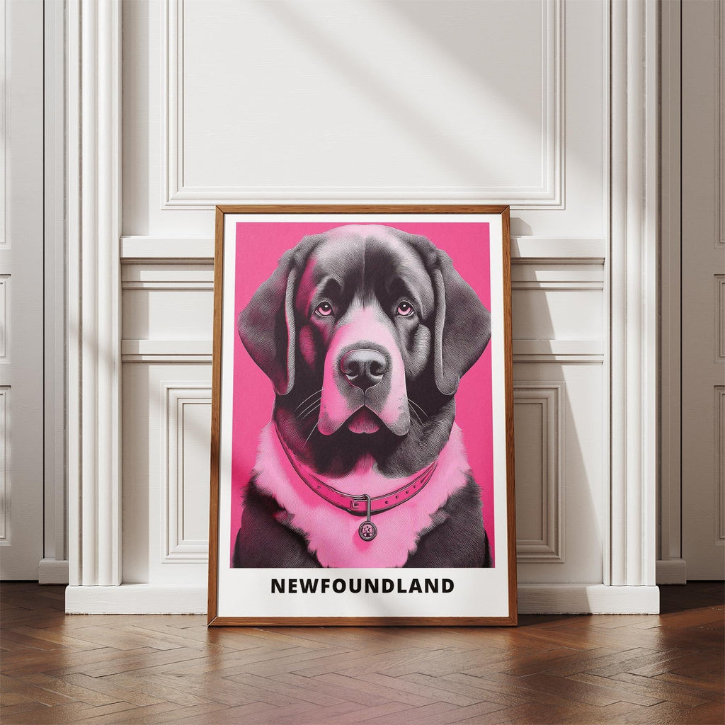 Newfoundland Pink and Black Dog Series 1 image 4