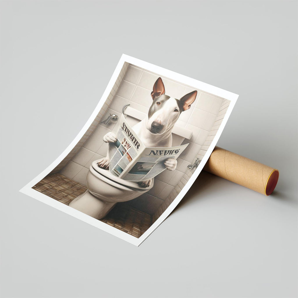 Bull Terrier Toilet Humour Dog Series 3 image 6