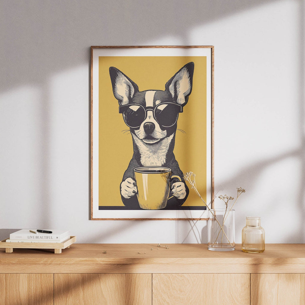 Chihuahua Chillin Coffee Dog image 8